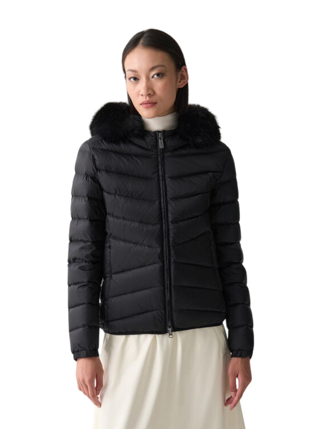 Colmar woman Quilted down jacket with synthetic fur 2219E 2yo 99