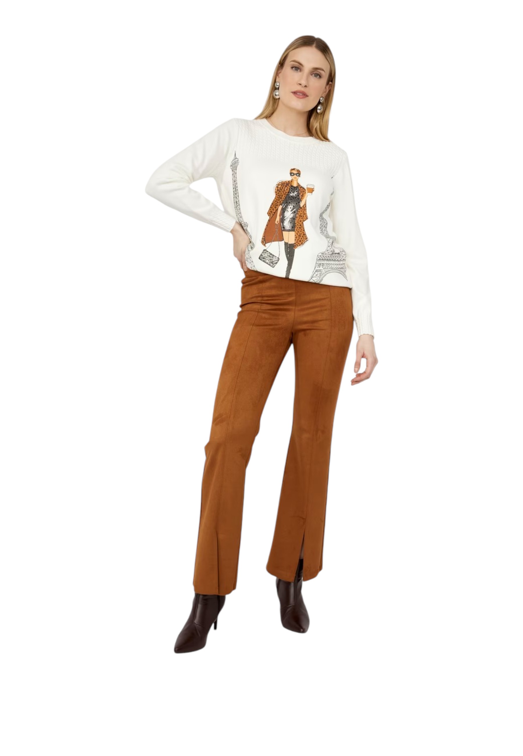 Women's trousers Frank Lyman 253193 cigarettes