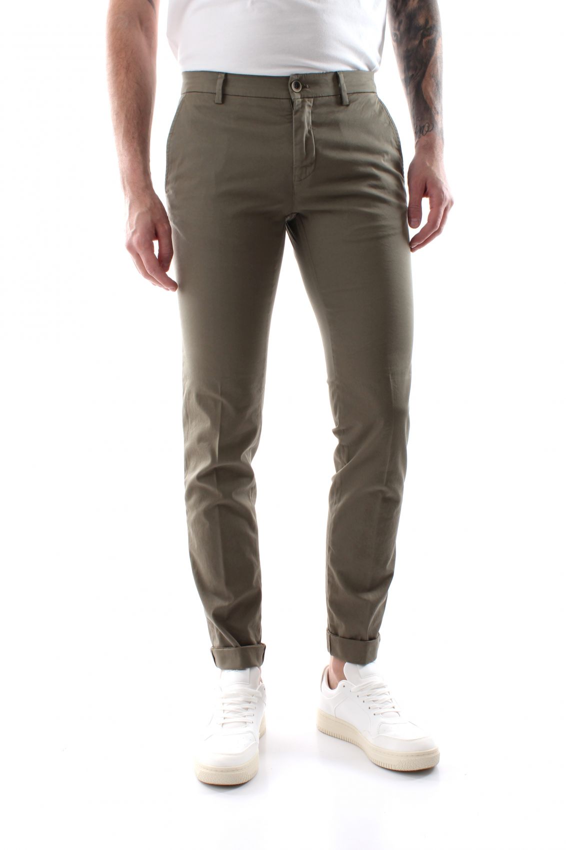 Masons Men's Trousers Mason's Milan Me303 Ss - 9pn2a4973 462 In White