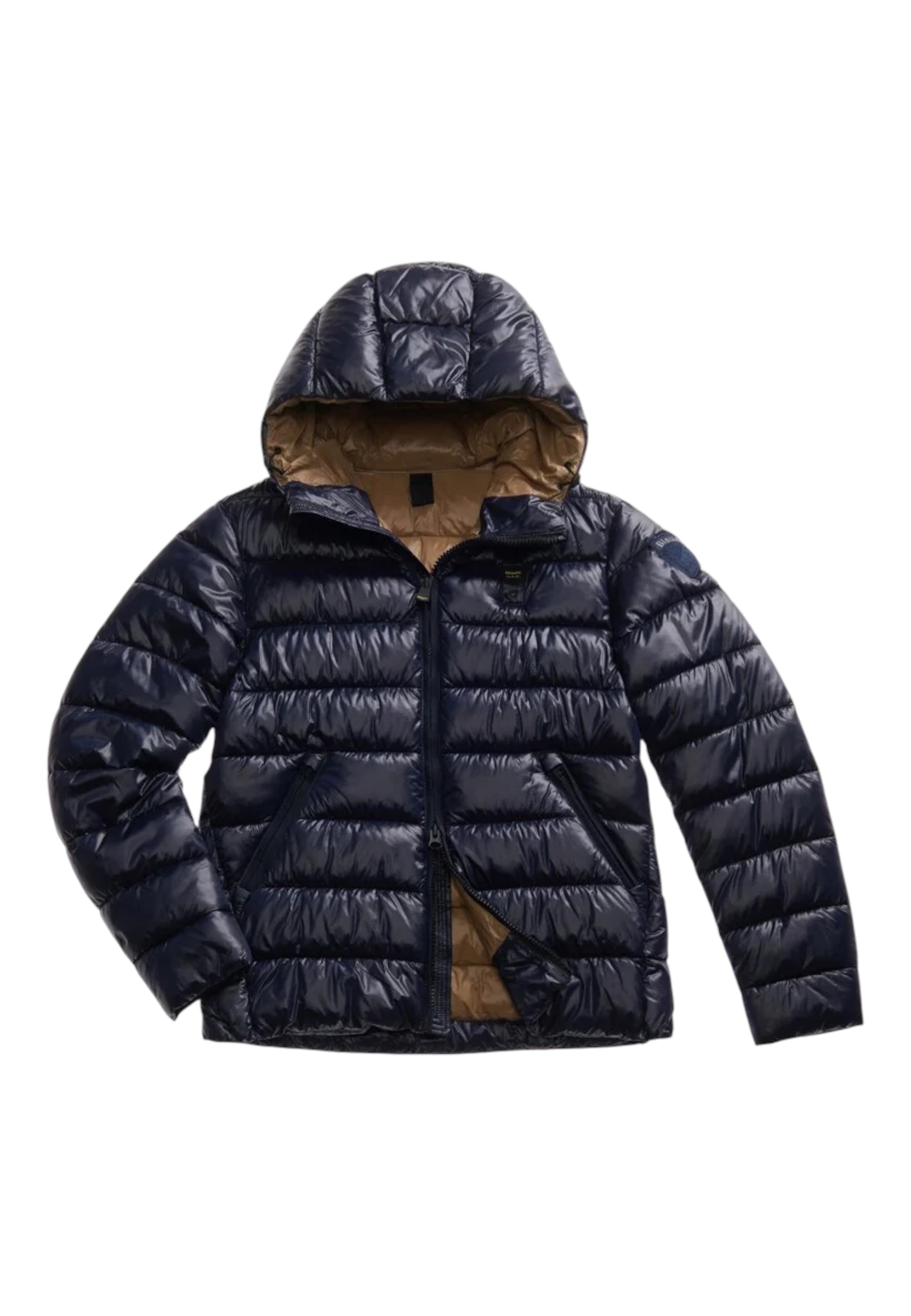 Jacket in nylon Eco adams Child Blauer
