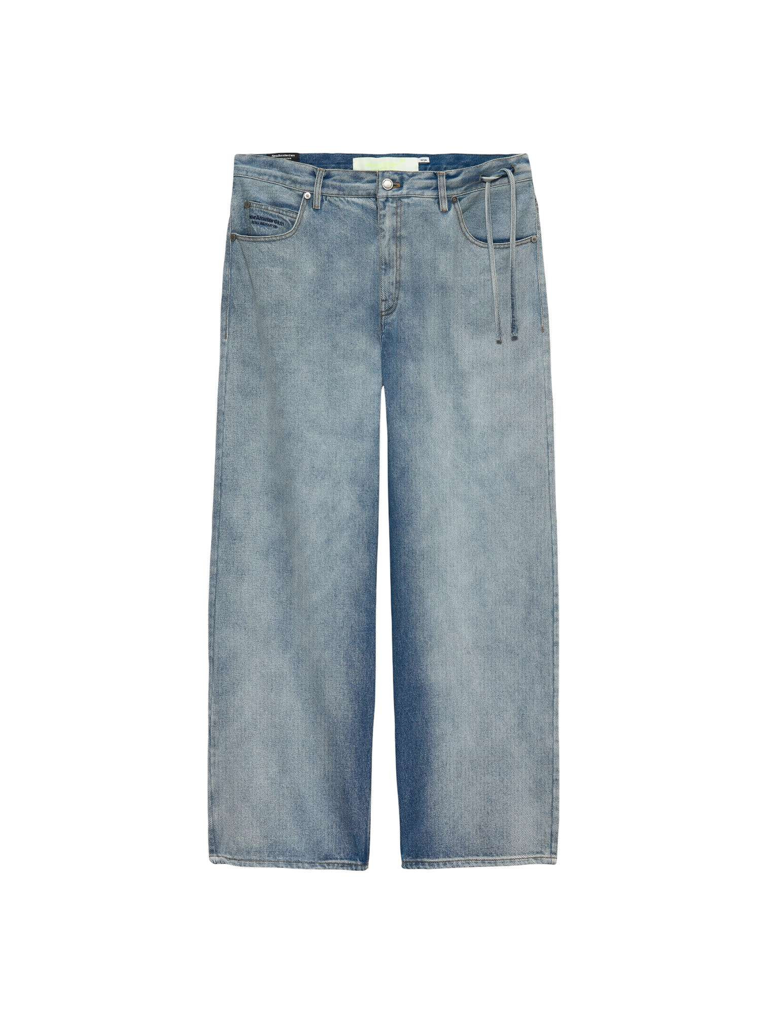 New Amsterdam Surf Association 40A Denim Hose Jeans Bein breit und gerade - hellblau