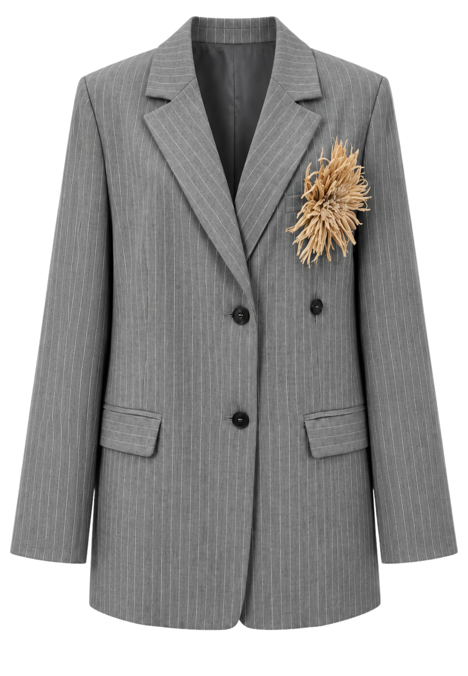 Phisique Du Role ♪  Laminated With Pin In Gray