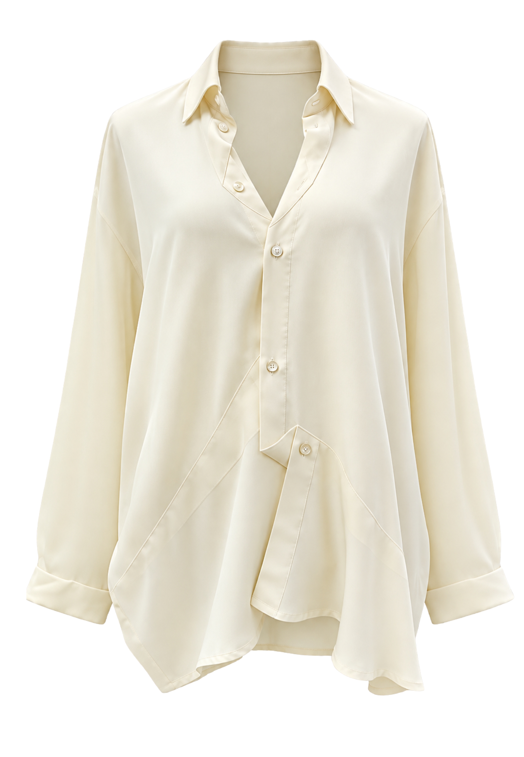 Phisique Du Role Shirt Shirt  In Silk In White