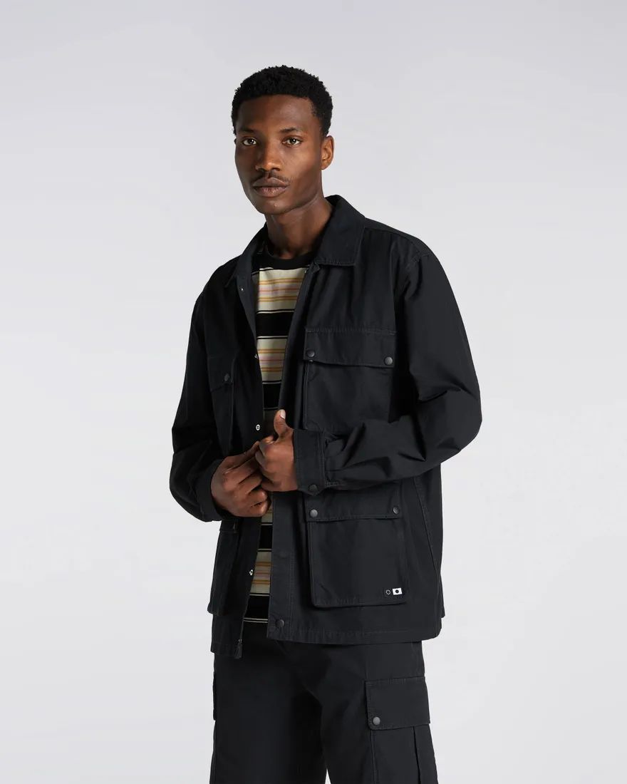 Edwin Jackets And Jackets Man  I030300 Survival Ii Jkt 89 Black In Black