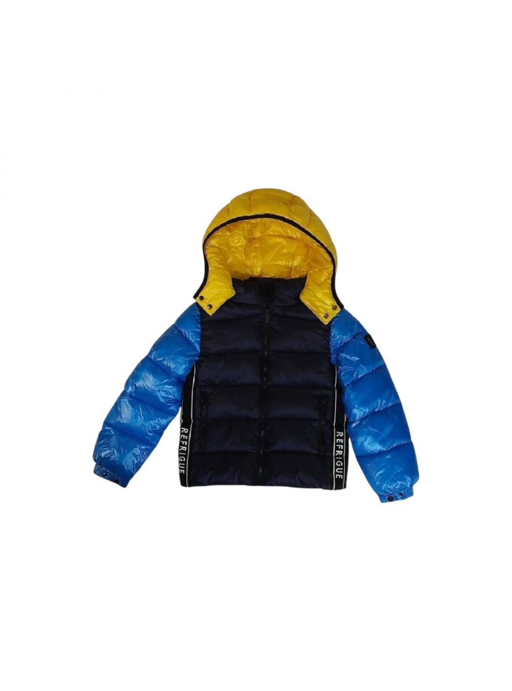 Refrigue Child Jacket 2831_o0166 Blue-blue-yellow In Multi