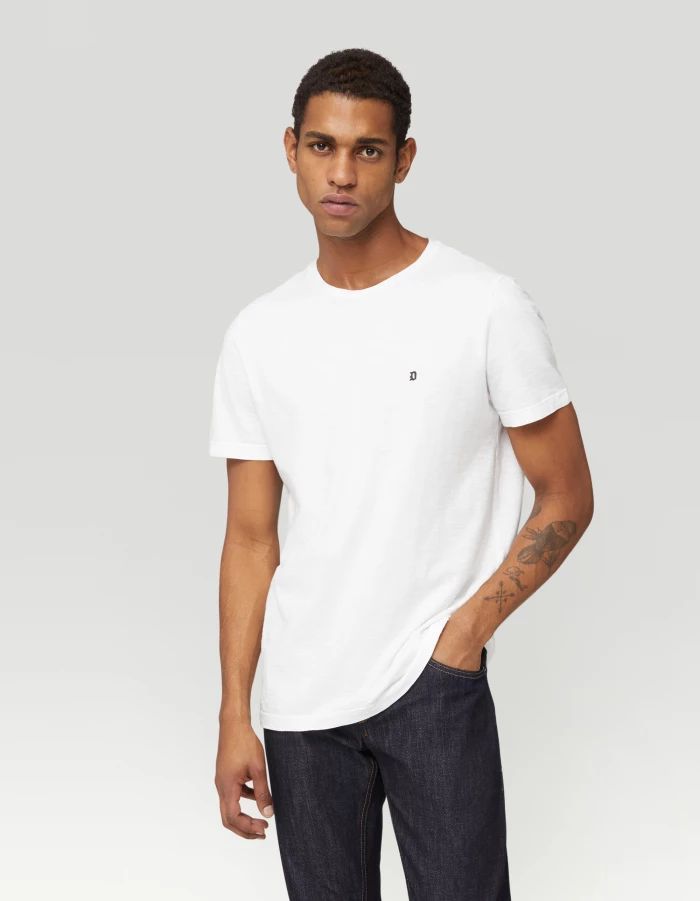 t-shirt man Dondup us198 jf0195u zl4 du 000 flamed jersey