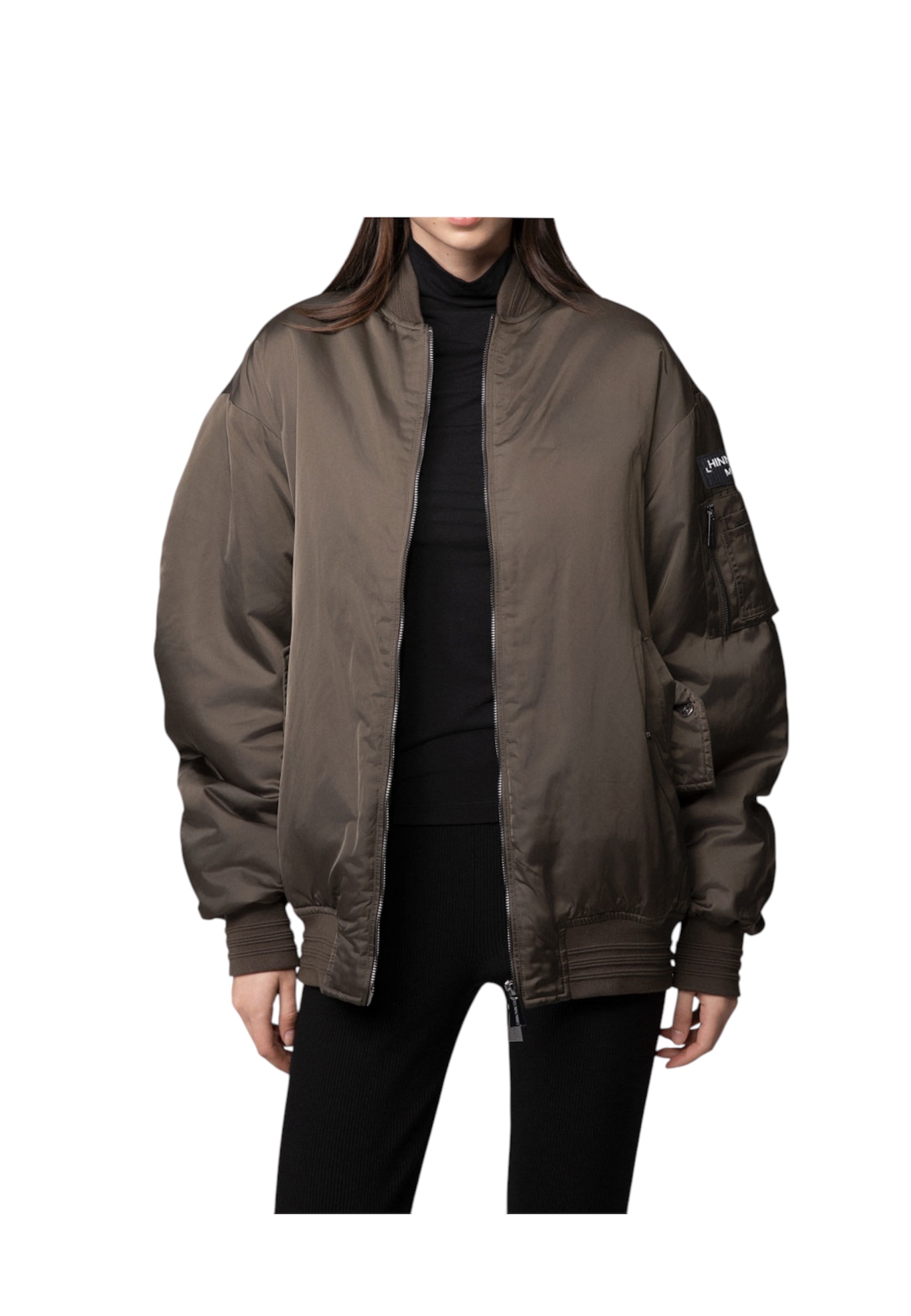 Bomber Frau Hinnominate UbergroBe