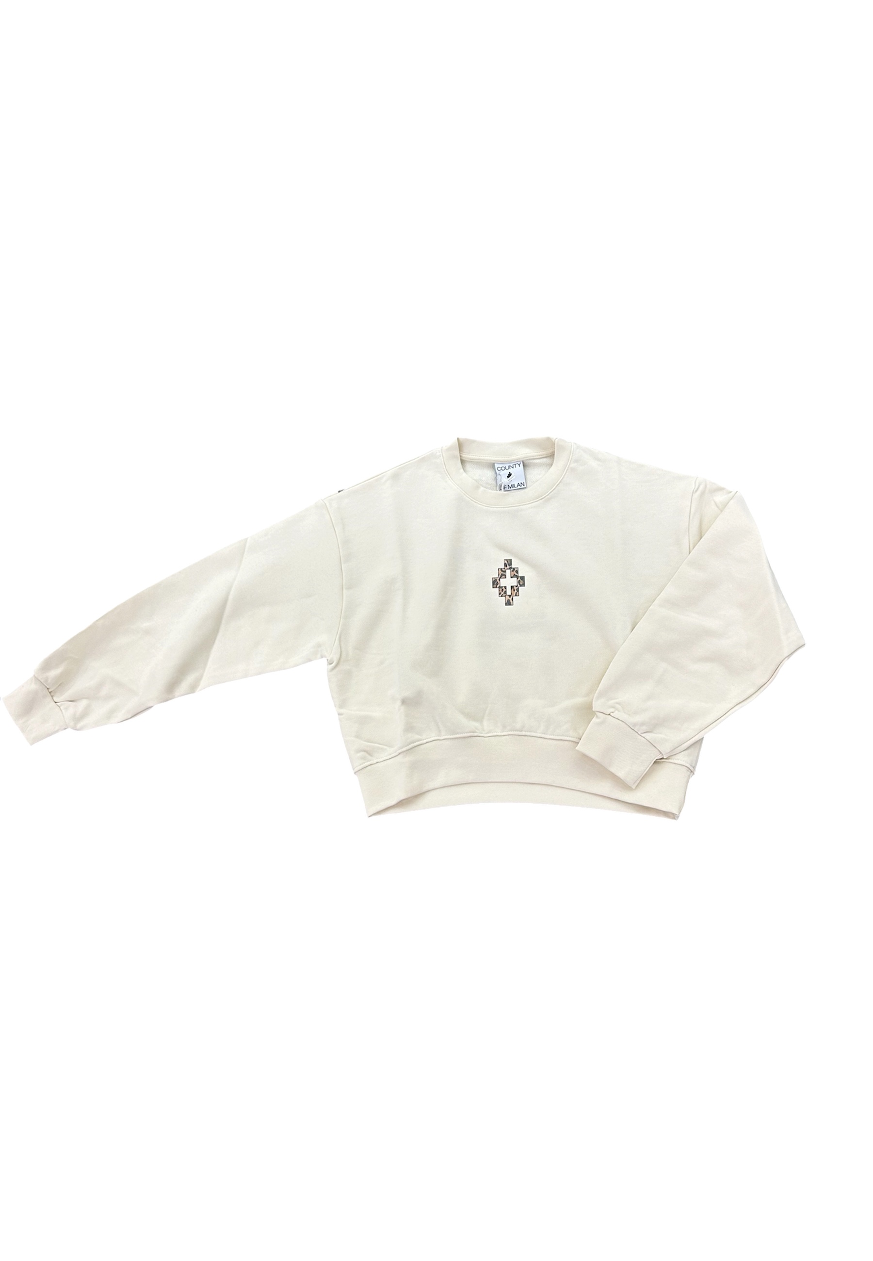 Sweatshirt fur Damen County Of Milan mit bedruckten Flugeln
