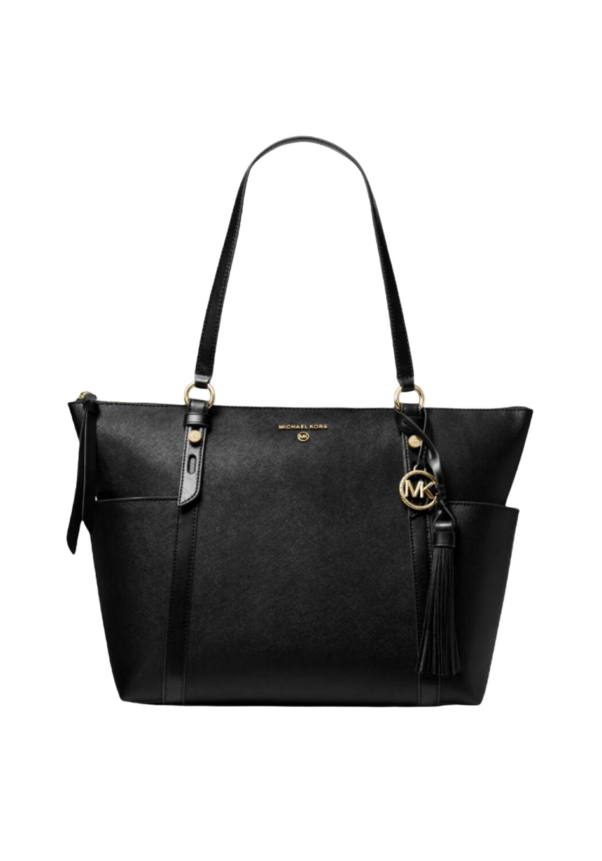 Michael Kors Tote Woman  30t0gnxt2l-001 Black In Black