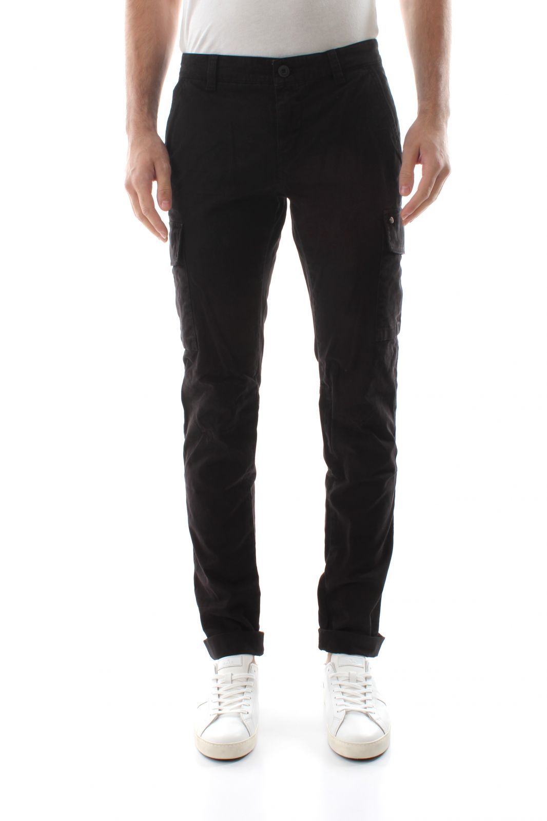 Masons Men's Trousers Mason's Chile Cbe050/fw - 2pn2a2145 014 Black In Black