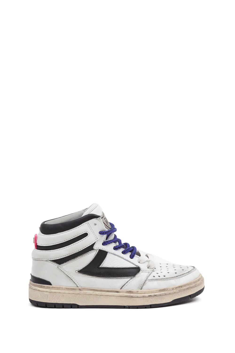 Htc Los Angeles Women's Sneakers  Starlight High W-wb White/black In White