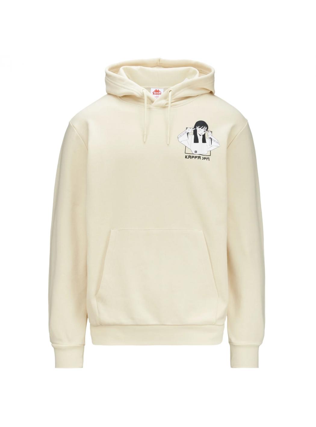 Kappa Men's Sweatshirt  341h7 In Neutral