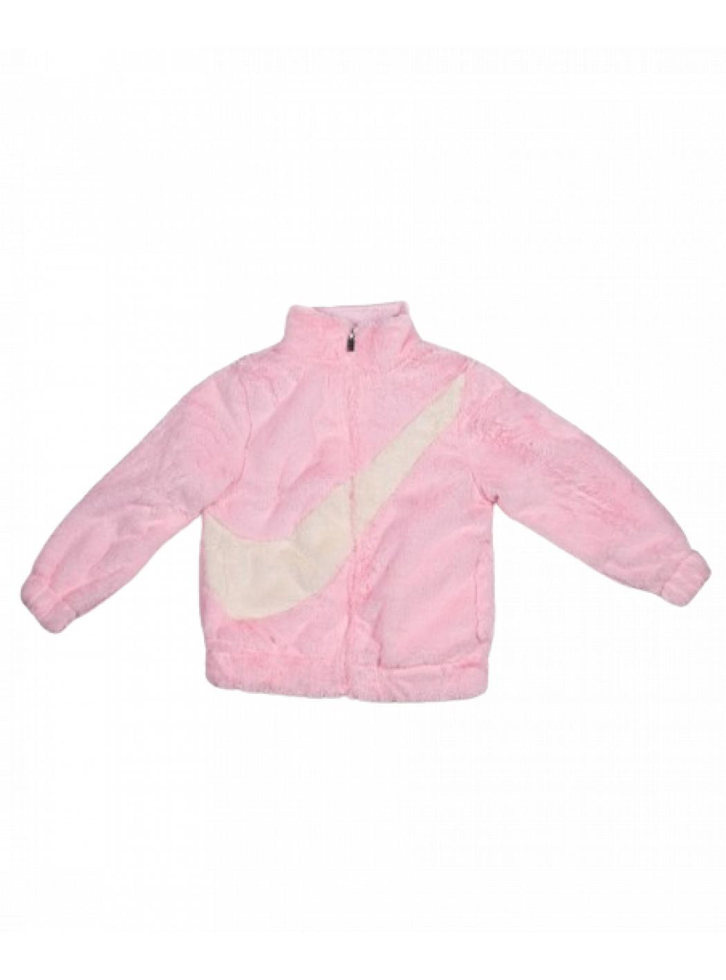 Baby Nike Sportswear 36J828_GIACCA_ECOPELLICCIA_ROSA