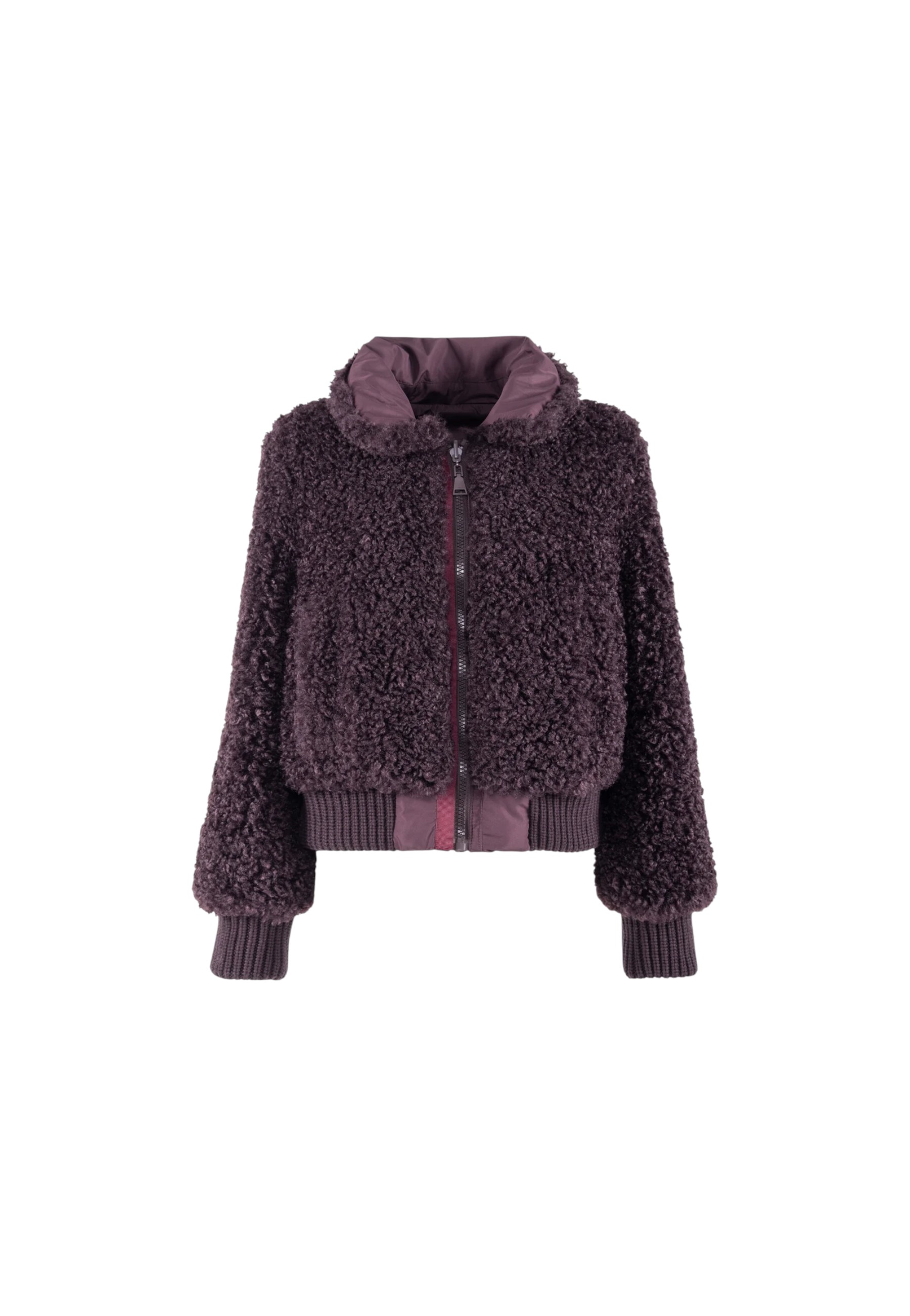 Nenette Bomber Woman  42bb-persefone In Purple
