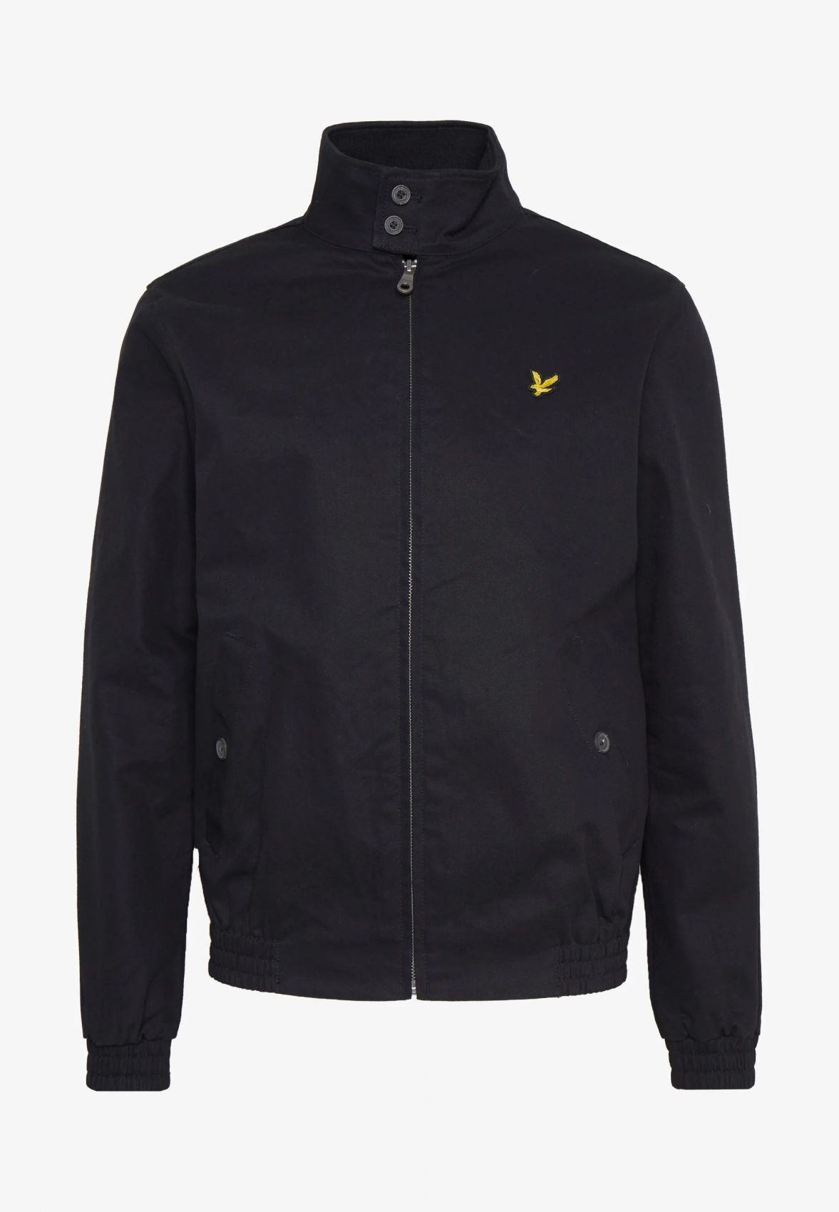 Lyle-and-scott-1874 Jackets And Jackets Man Lyle And Scott 1874 Jk462vc Harrington J. Z865 Jet Black In Black