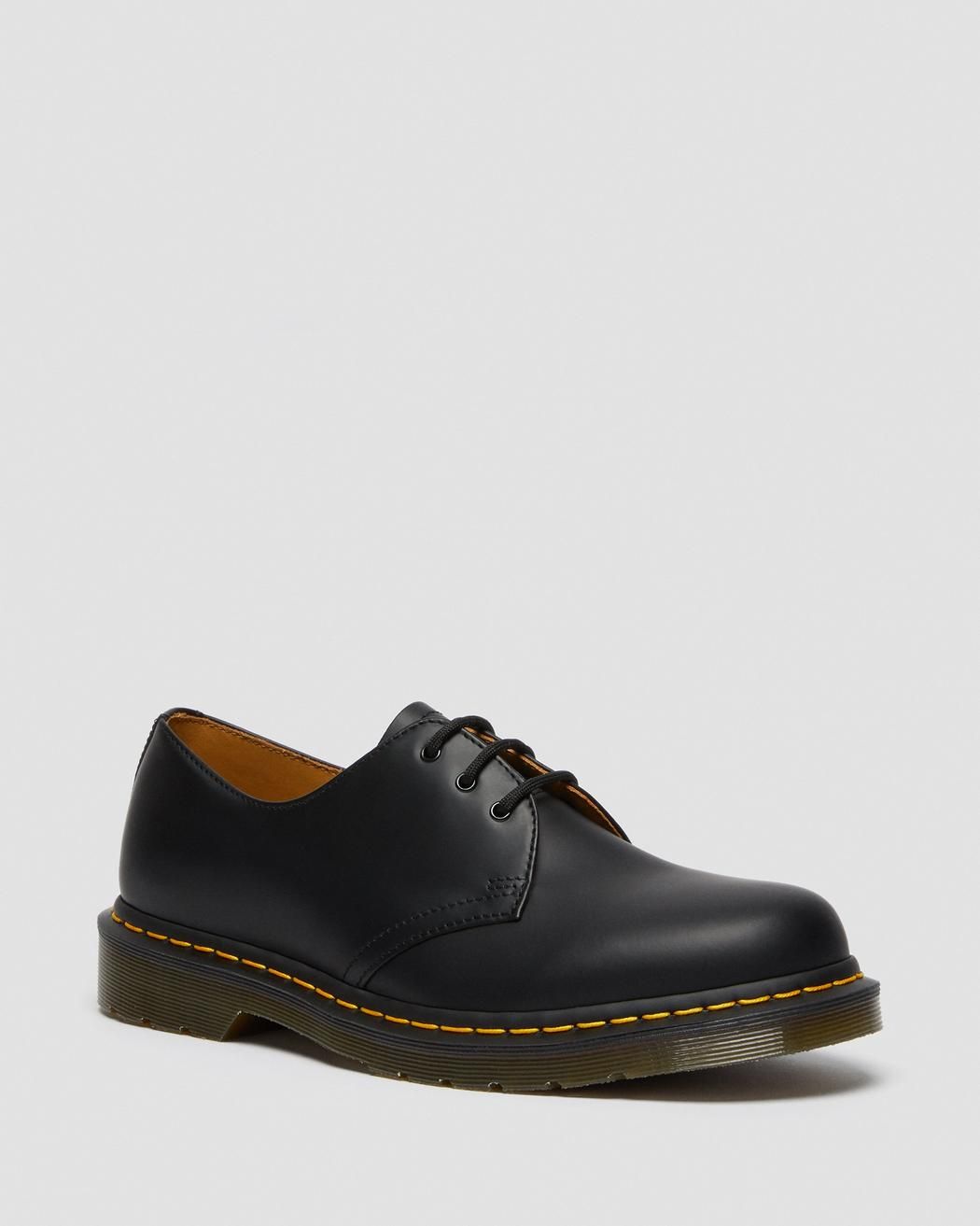 Dr. Martens String 11838002 - 1461 Smooth Black In Black