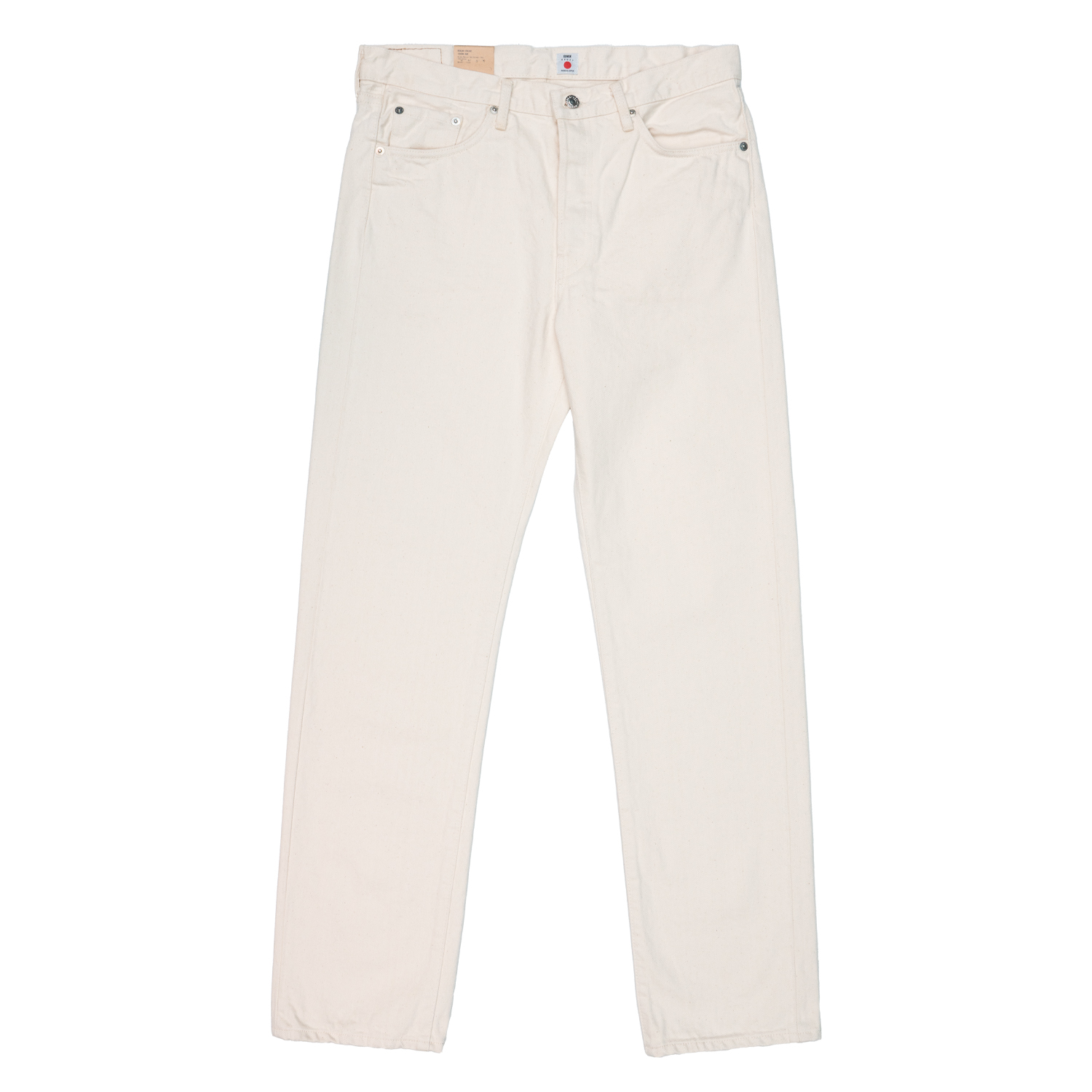 Edwin Jeans Man Straight Regular Japan In White