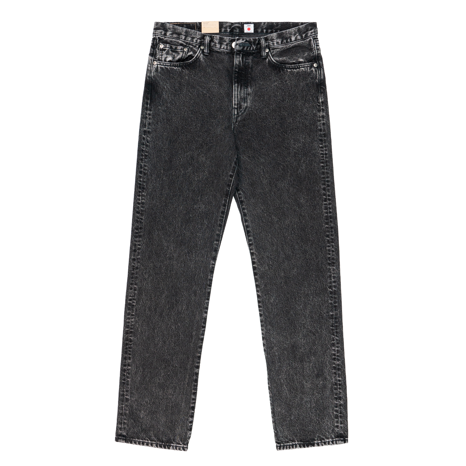 Edwin Jeans Man Straight Regular Japan In Black