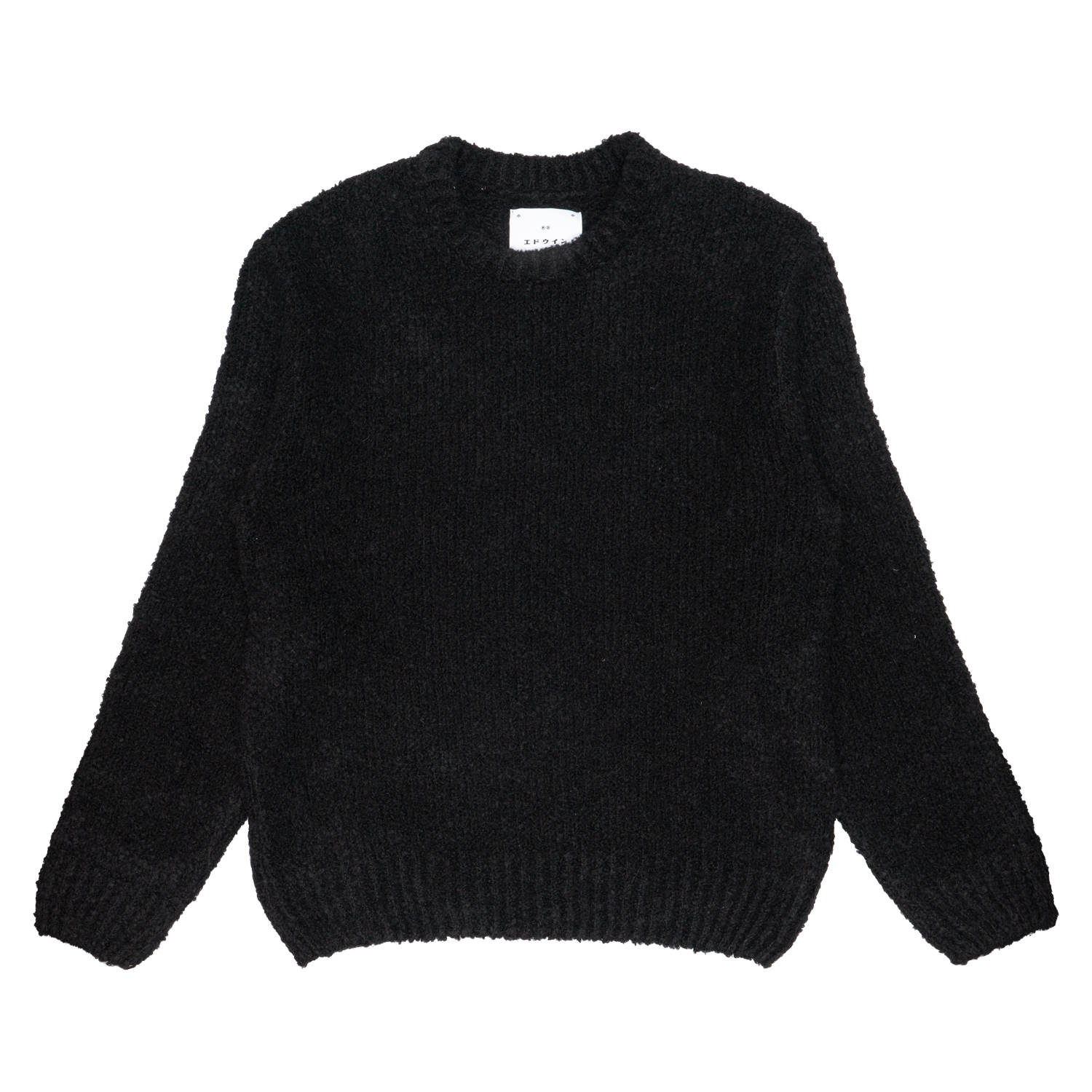 Unisex Adult Shirt Edwin Dun Textured Black