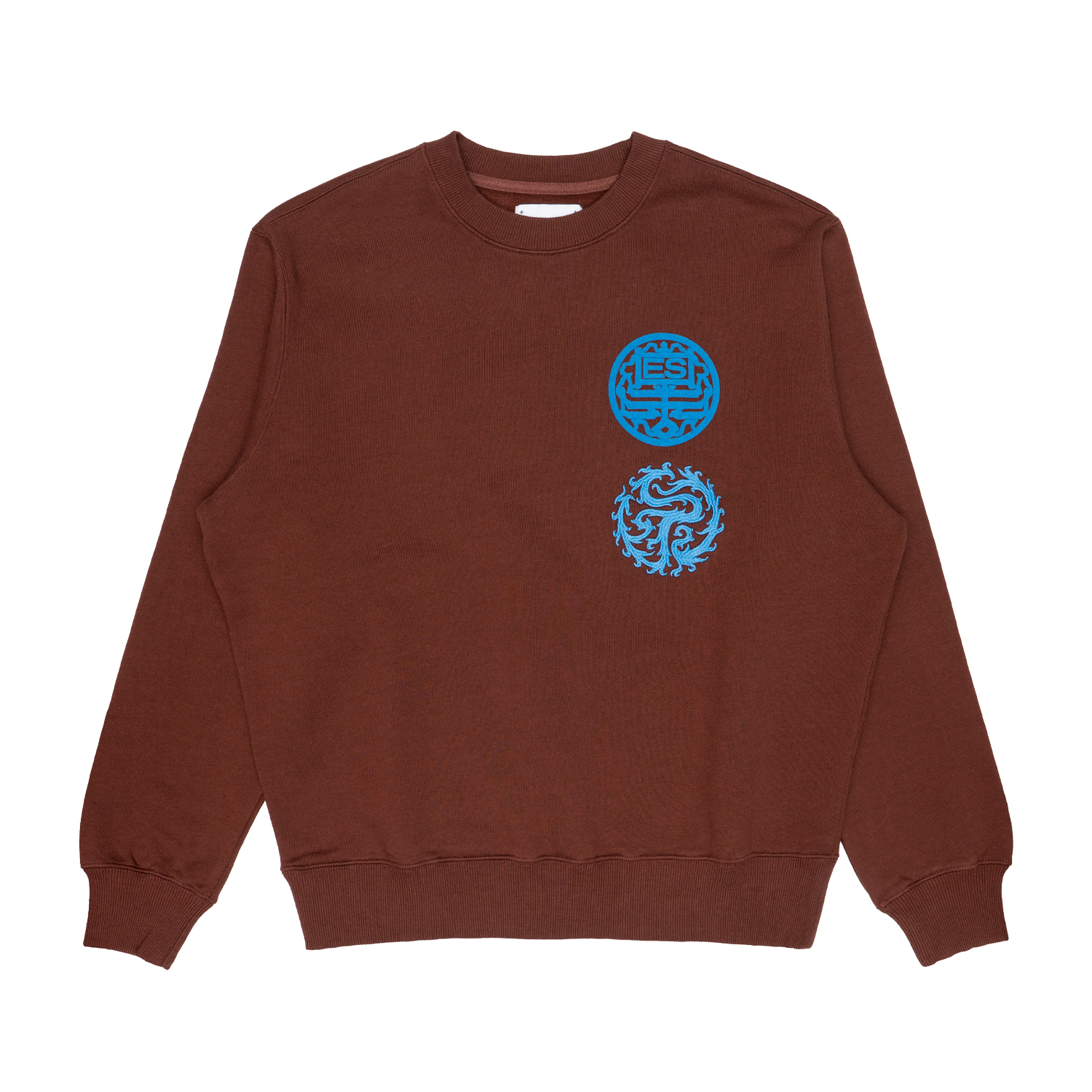 Edwin Men's Sweatshirt  Hibiki In Brown
