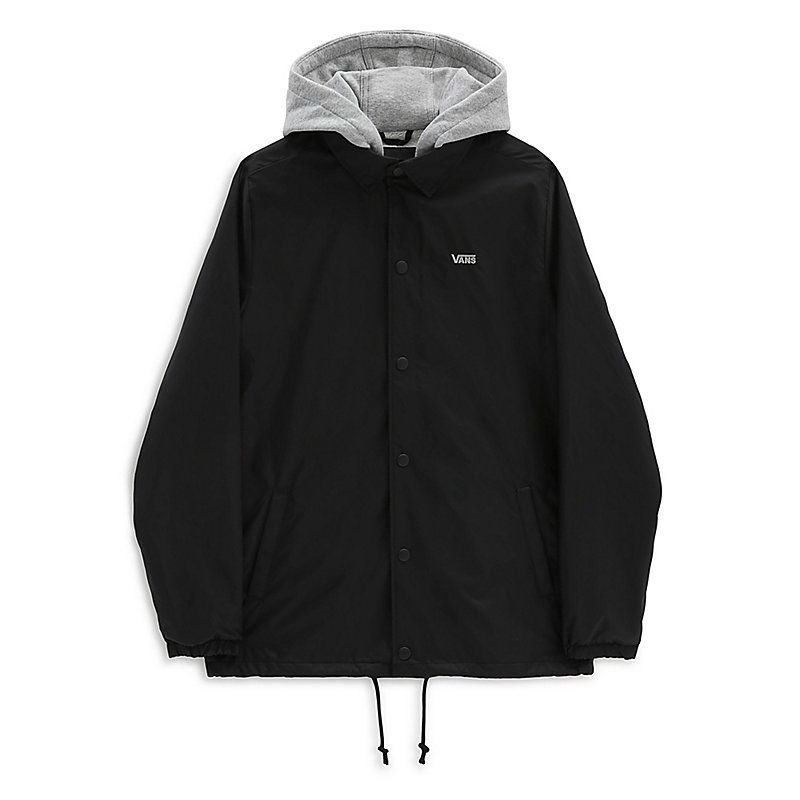Vans Jackets And Jackets Man  Vn0a3houblk Black In Black