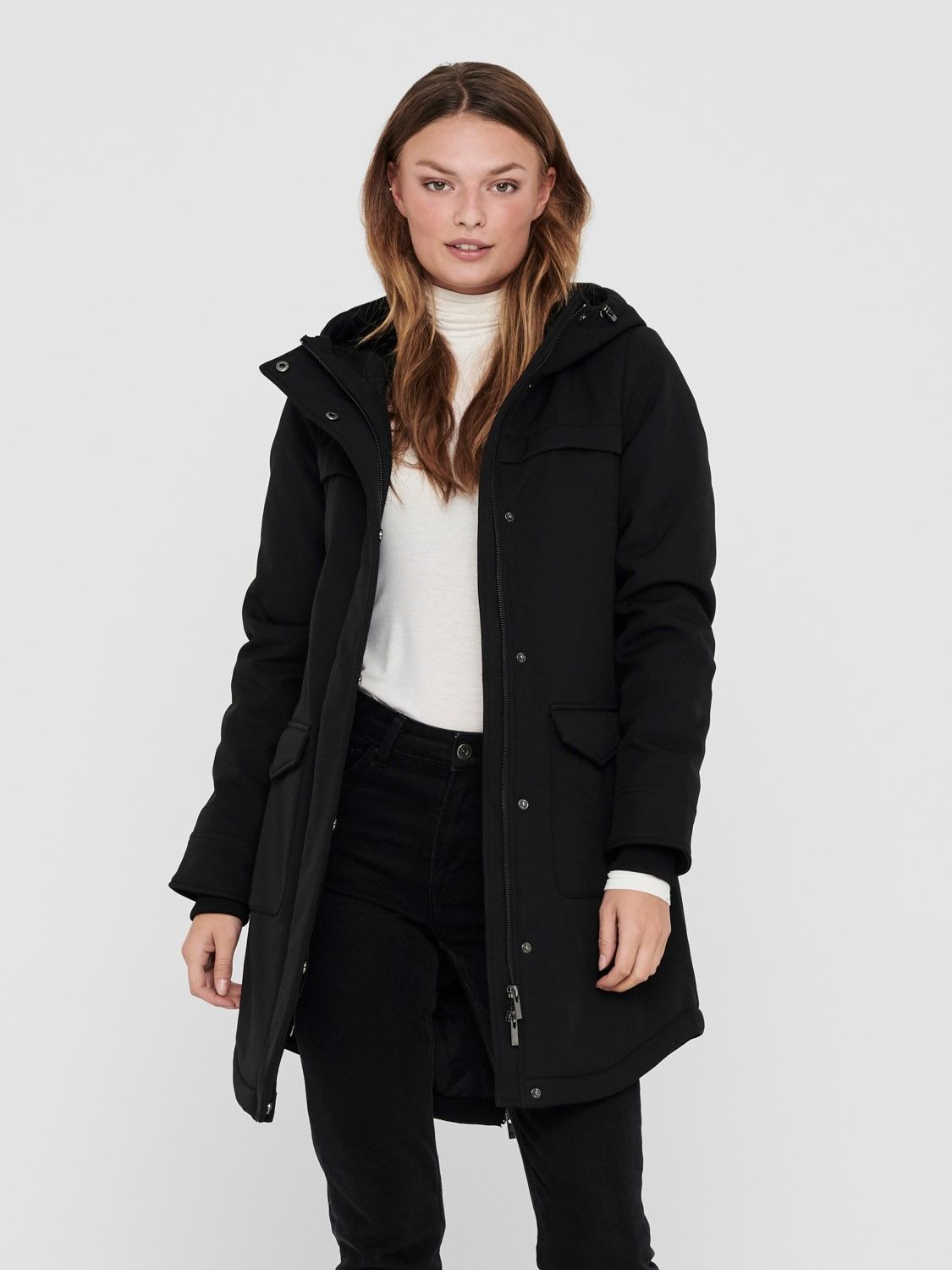 Only Women's Outerwear And Jackets  15192522 Maastricht Black In Black