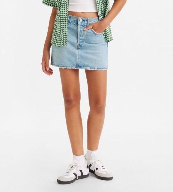 female skirts levis a4694 0003 icon skirt front and center