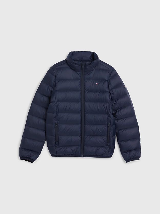 Tommy Hilfiger Kids' Outerwear And Jackets  Ks0ks00364 Dw5 Desert Sky Sky In Blue