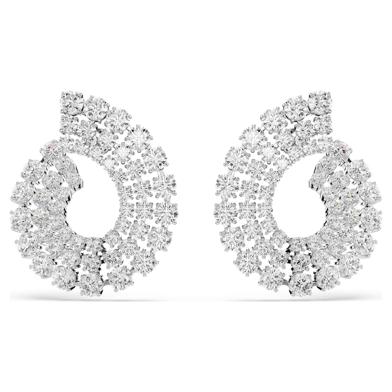 Women's Circle Earrings Swarovsky Matrix 57058