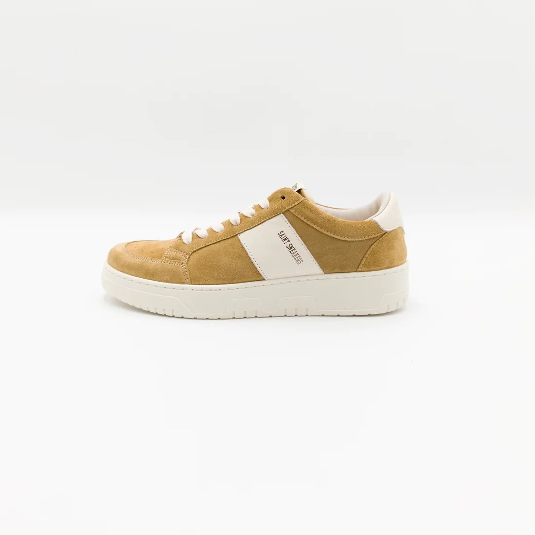 Saint Sneakers Man Sneakers Sand Size 7 Leather In Neutral