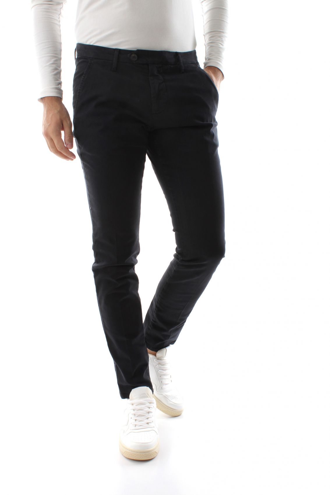 Mens trousers Roy Rogers new rolf rru013 - c8700112 048 blue navy