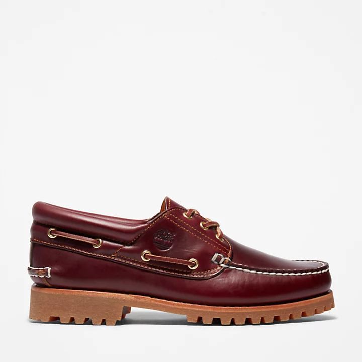 Timberland Auth Boat Shoe Burg Shoes In Red