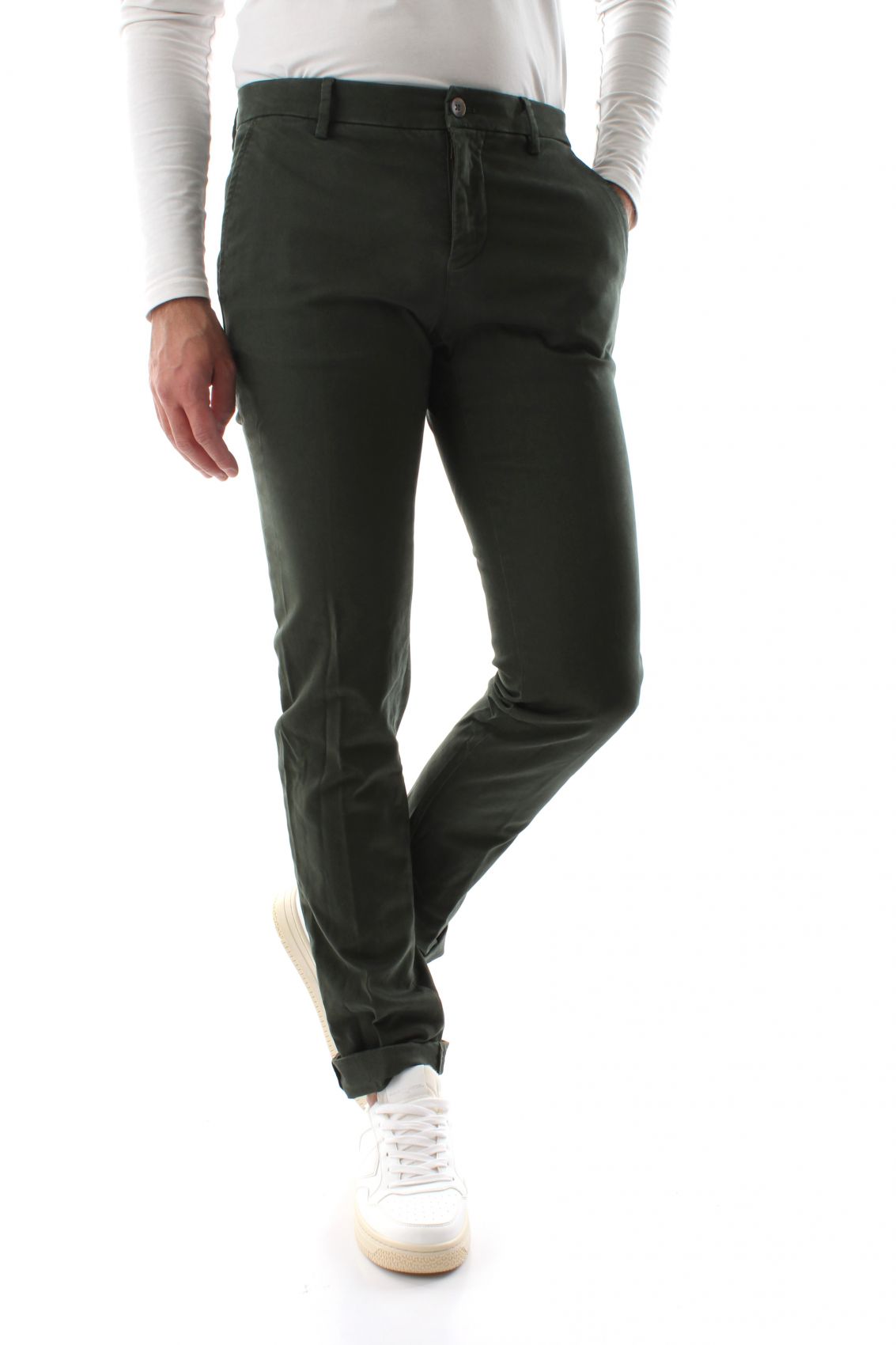 Masons Men's Trousers Mason's Milan Mbe130 9pn2a4973 0 In Green