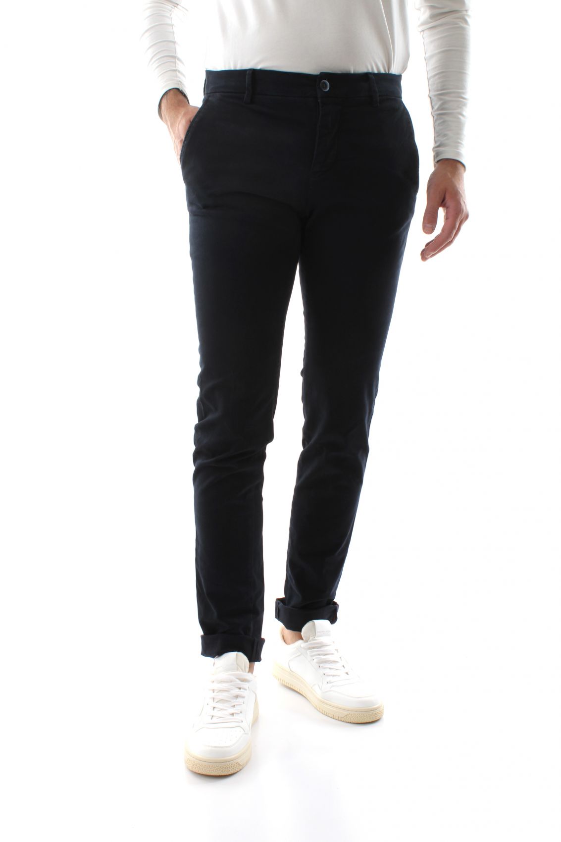 Masons Men's Trousers Mason's Milan Mbe130 9pn2a4973 309 In Blue