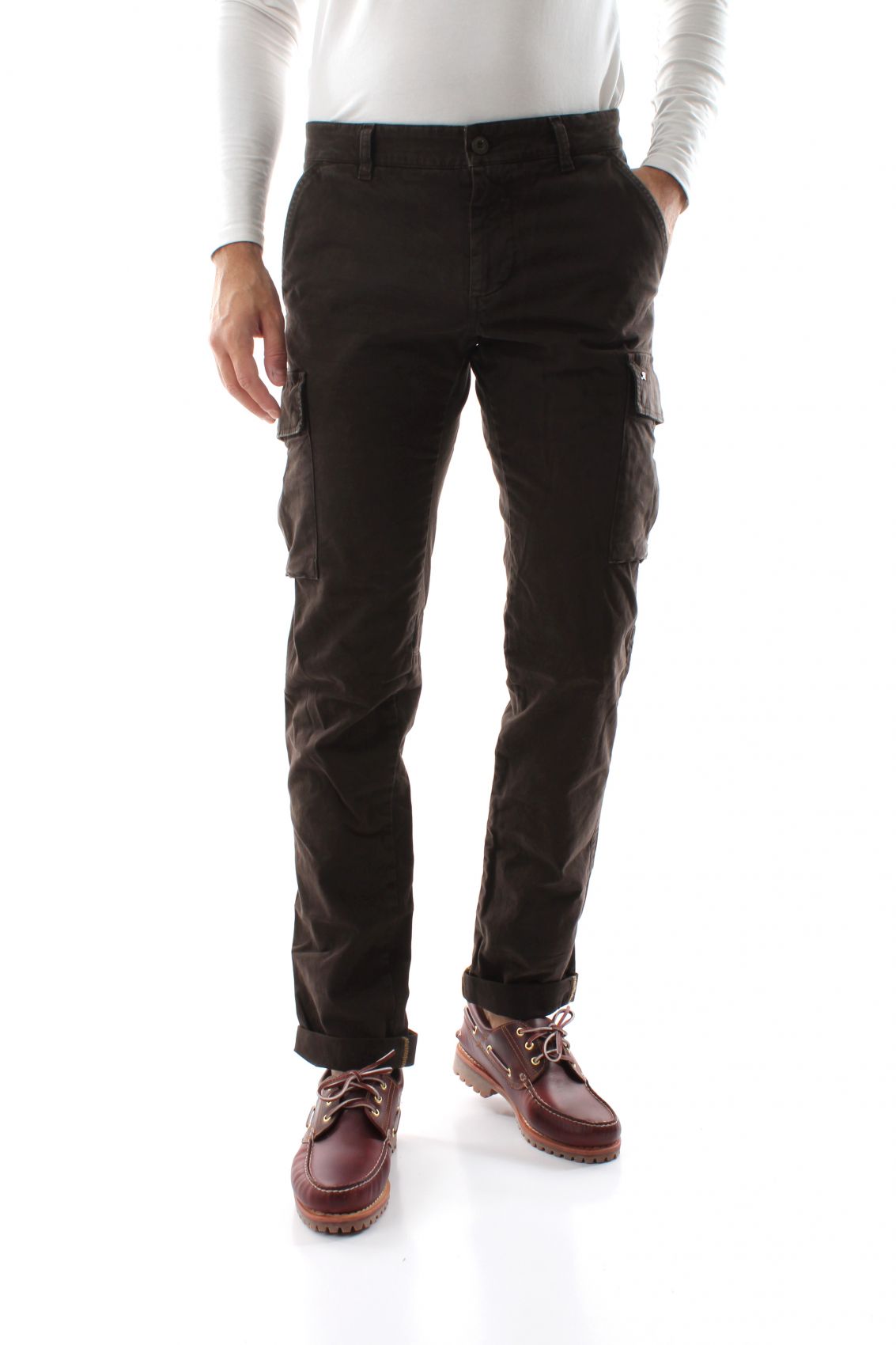 Masons Men's Trousers Mason's Chile Cbe050/fw - 2pn2a2145 661 Dakkk Brown In Brown