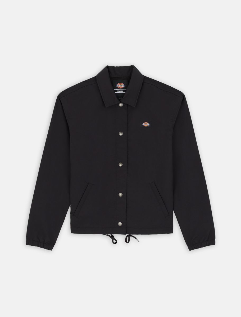 Women's outerwear and jackets Dickies oakport crop coach w jkt - blk