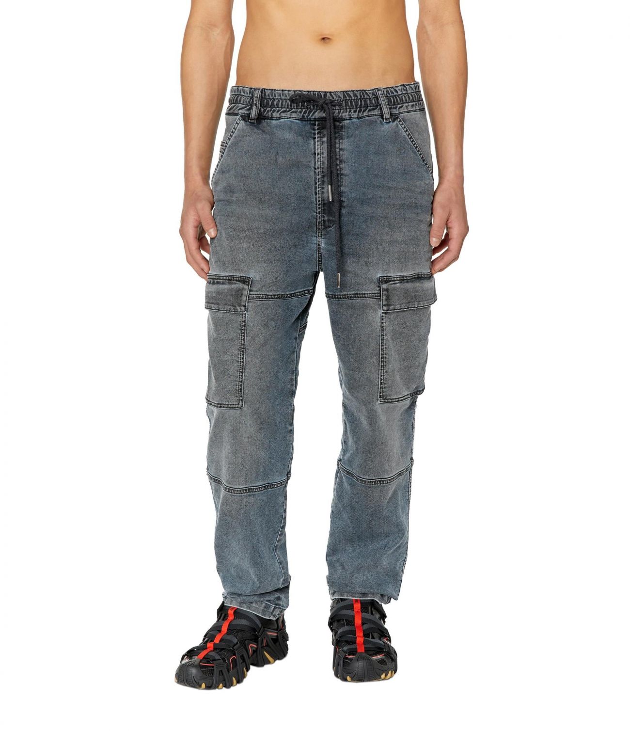 jeans man Diesel d-krooley-cargo jogg a09731 068ez-02