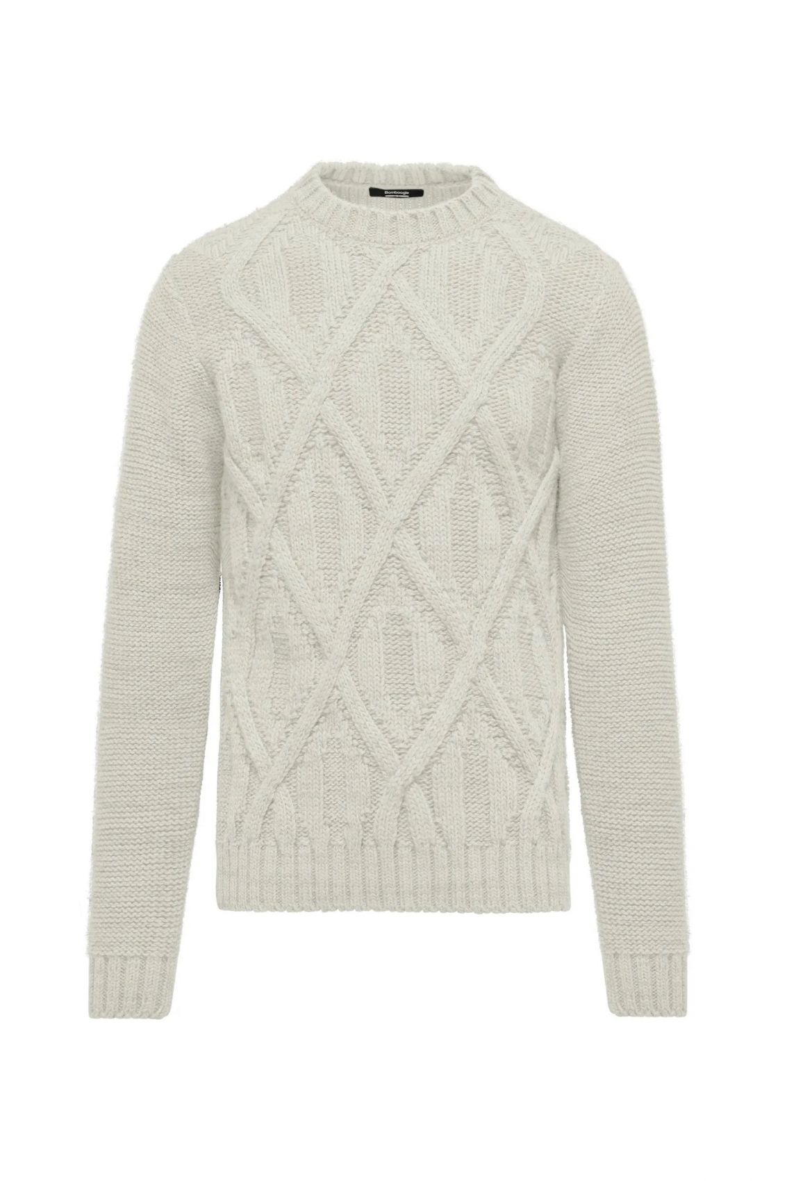 Bomboogie Shirts Man  Mm8202 ? Ksu3 Off White In Gray