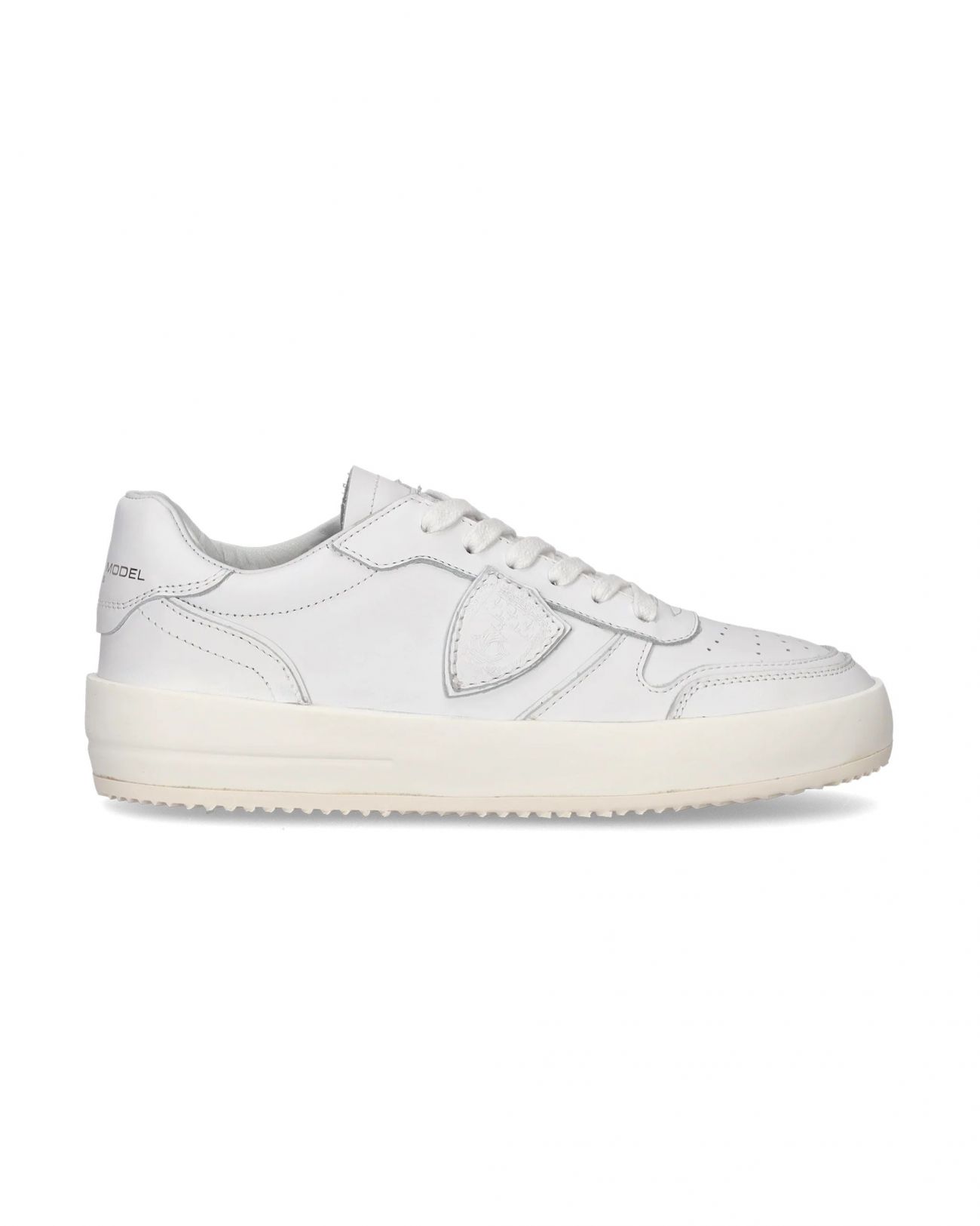 Philippe Model Women's Sneakers  Paris ♪ V001 - Nice Low Blanc In White