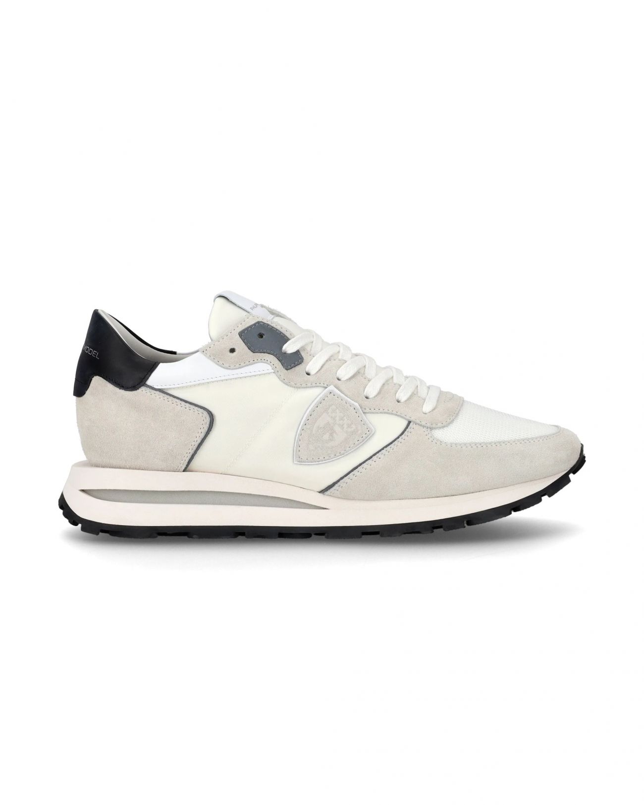 Philippe Model Men's Sneakers Paris ♪ W007 - Tropez Haute Mondoal Blanc In White