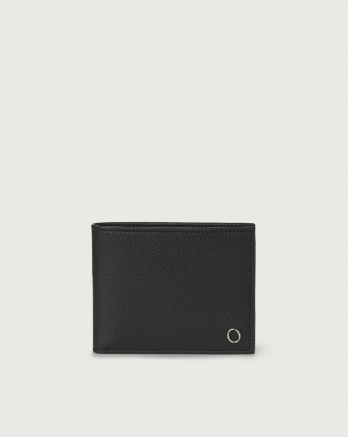 Orciani Textured Wallet In Black