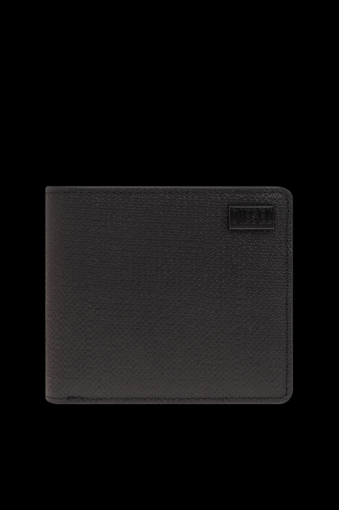 Diesel Wallet And Portatessere Man  X09899 P5588 Touch 1dr Bi-fold T8013 In Gray