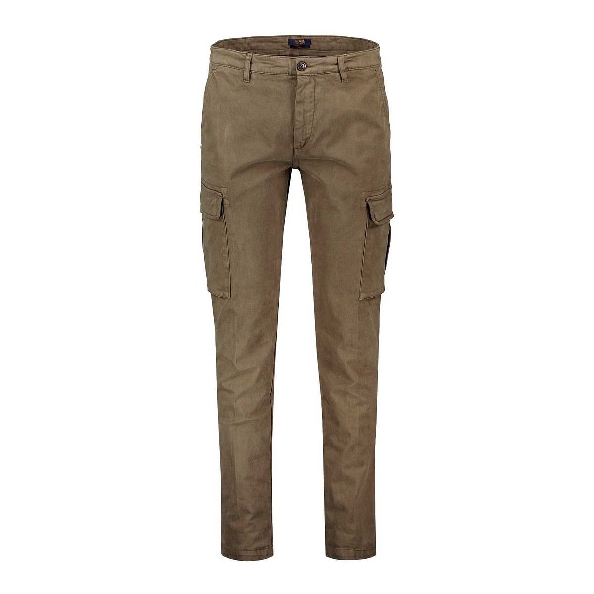 40weft Men's Trousers  Aikoc 1712 - Stretch Pima W893 In Gray