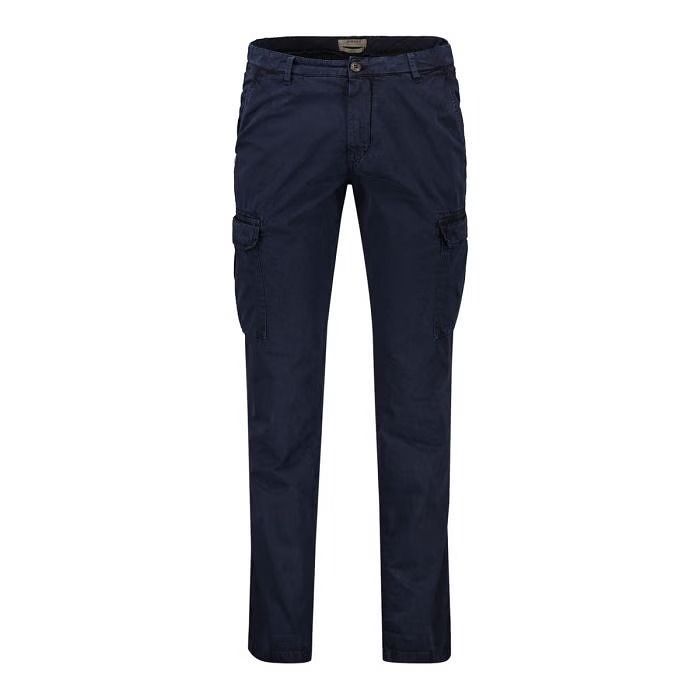 40weft Men's Trousers  Aiko 1684 - Compact Twill W1738 In Blue