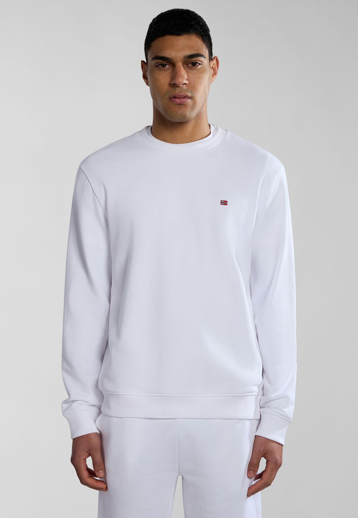 Napapijri Female  Balis Crew Sum 2 Np0a4h89 002 Bright White In White