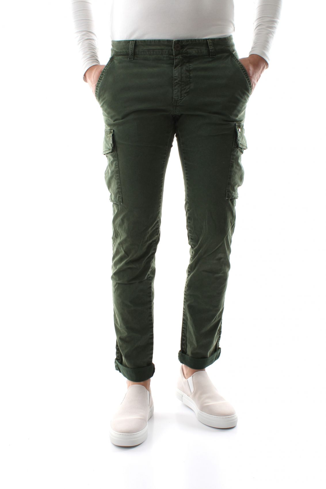 Masons Men's Trousers Mason's Chile Cbe436 - 2gb2535 076 Green