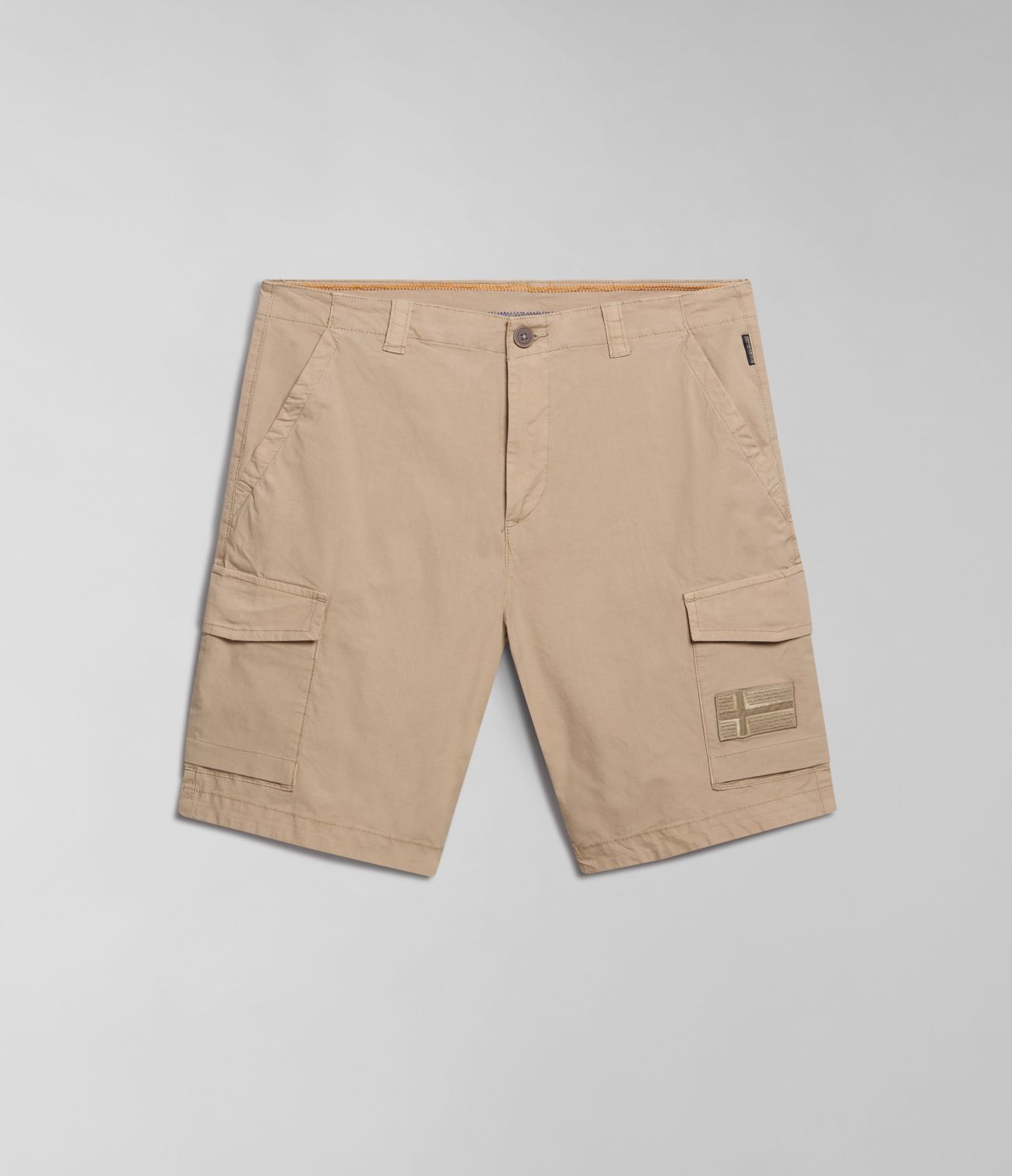 Napapijri Shorts And Bermuda Man  N-horton Np0a4hos N1e Beige Cornstalk In Nude