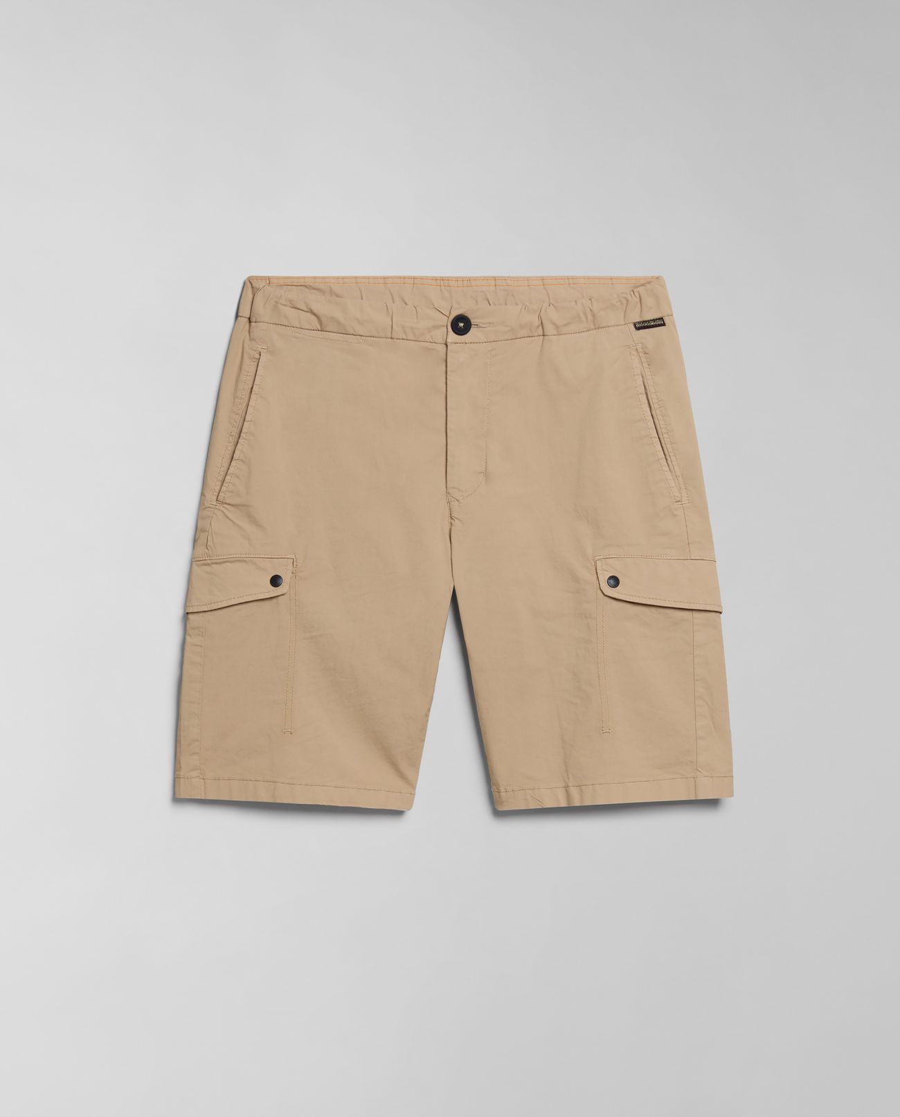 Napapijri Shorts And Bermuda Man N-dease Np0a4i4u N1e Beige Cornstalk In Neutral