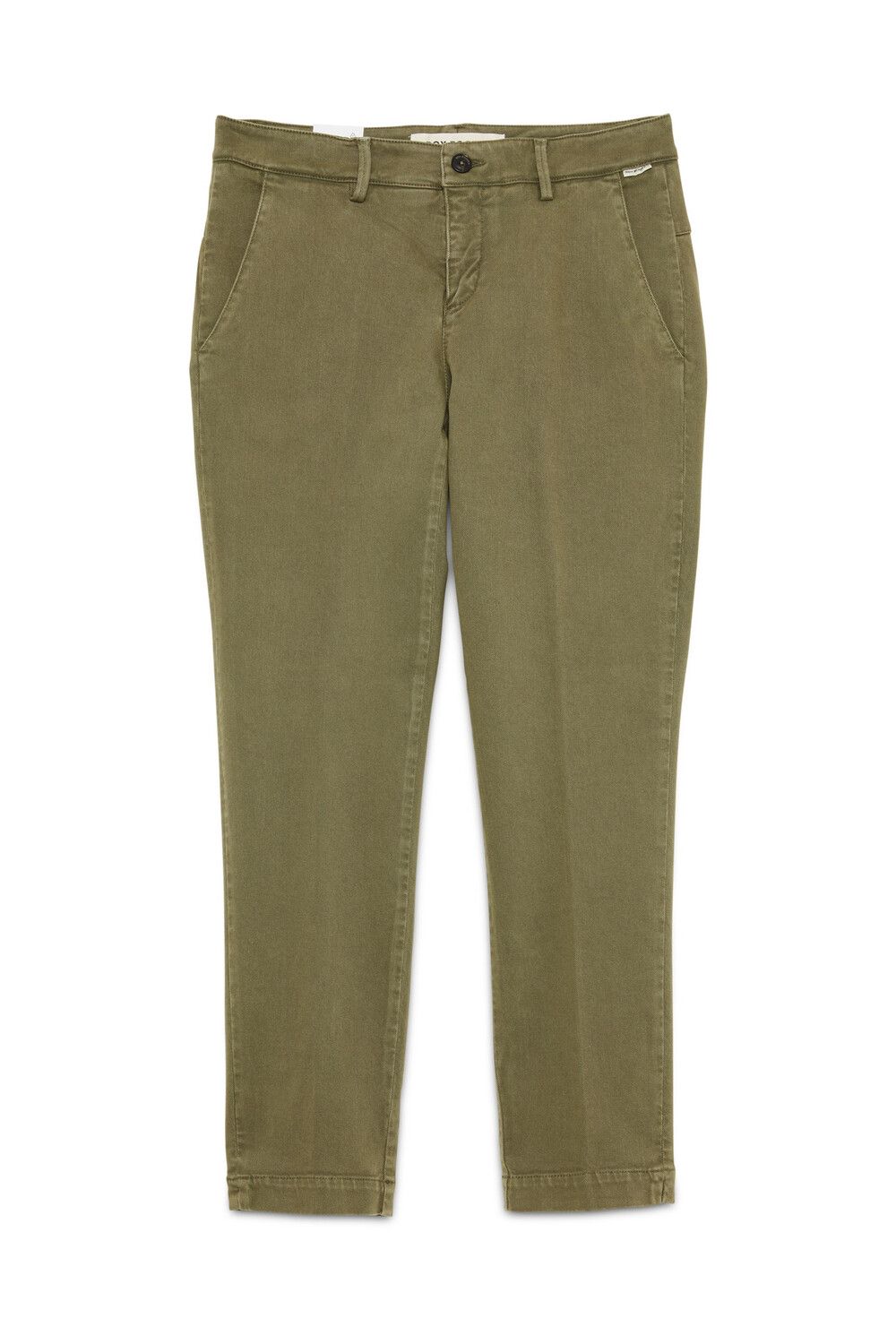 Roy Rogers Women's Trousers Roy Roger's Chino Rnd057 P4030112 C0085 In Green