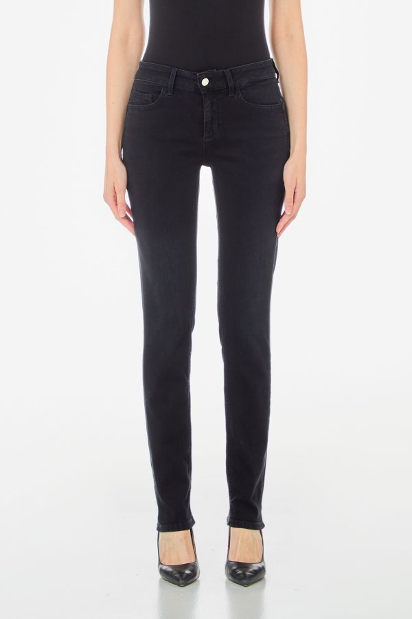 Liu •jo Jeans Woman Liu Jo Magnetic Uf4016 D4614 88 000 In Black